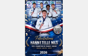 Hannetelle Nils Vice-champion de France Juniors