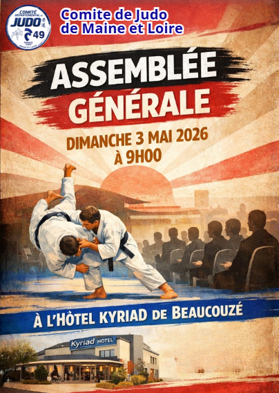 Assemblée Générale du Comité de Judo de Maine et Loire