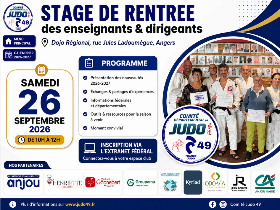 Stage de rentrée des enseignants et dirigeants