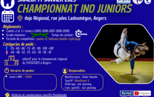 CHAMPIONNAT IND JUNIORS