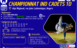 CHAMPIONNAT IND CADETS 1D