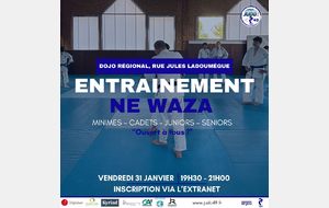 Entrainement Départemental Ne Waza