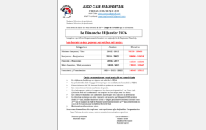 Interclubs JC Beaufortais