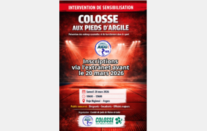 INTERVENTION – COLOSSE AUX PIEDS D’ARGILE