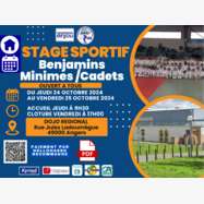 Stage sportif départemental Octobre 2024