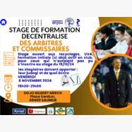 Stage décentralisé arbitrage Saumur