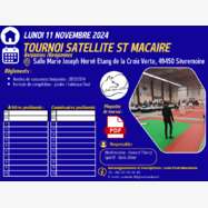  TOURNOI SATELLITE ST MACAIRE