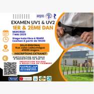 EXAMEN UV1 / UV2 1ER ET 2ÈME DAN