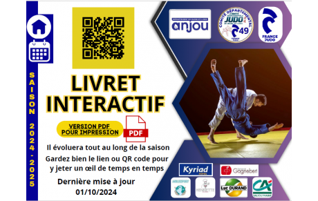 Livret interactif 2024-2025